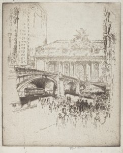 Der Zugang zum Grand Central, New York