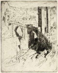 Die Brücke von Alcantara, Toledo