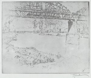Die Stadtbrücke, St. Louis [unten], um oder nach 1919