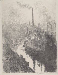 Der große Schornstein, der Motorpark