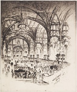 Die Halle des Eisens, Pennsylvania Station, New York