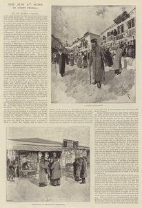Der Jude zu Hause, von Joseph Pennell von Joseph Pennell