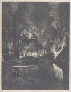 Der Feuersee, Charleroi, 1911