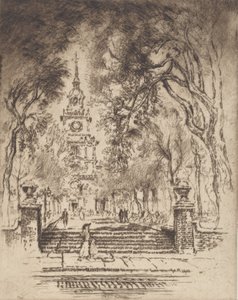 Der Platz, Unabhängigkeitsplatz, Philadelphia, 1920