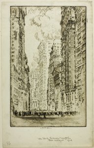 Die Börse von Joseph Pennell