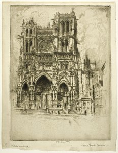 Die Westfassade, Amiens
