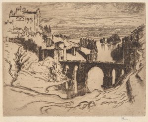 Ohne Titel [Brücke von St. Martin, Toledo]