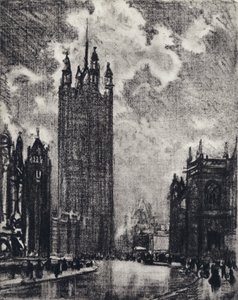 Victoria Tower von Joseph Pennell