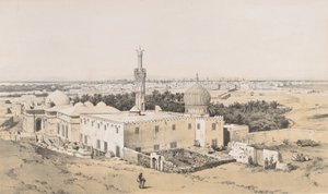 Moschee Nabédémiane in Alexandria von Joseph Philibert Girault De Prangey