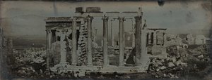 Erechtheion, Athen, 1842 von Joseph Philibert Girault De Prangey
