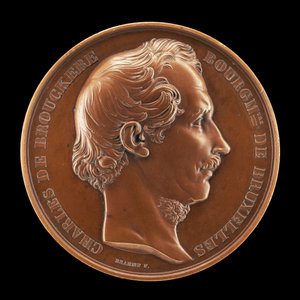 Charles de Brouckère, Bürgermeister von Brüssel 1848 [Vorderseite]
