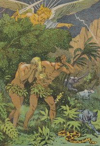 Vertreibung von Adam und Eva aus dem Garten Eden