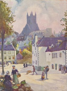 Frühling in der Bretagne Quimperlé, 1911, 1913