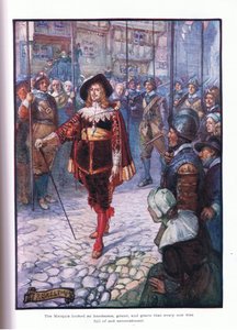 Der Marquis sah so stattlich, großartig und ernst aus, dass alle voller traurigem Erstaunen waren von Joseph Ratcliffe Skelton