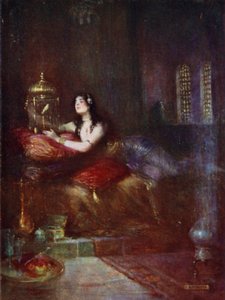 Die Sultanin und ihr Kanarienvogel von Joseph Ratcliffe Skelton