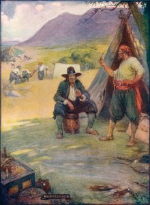 Wo jetzt die große Stadt Kapstadt steht, errichteten sie ihre Zelte und Hütten, ca. 1908, ca. 1920