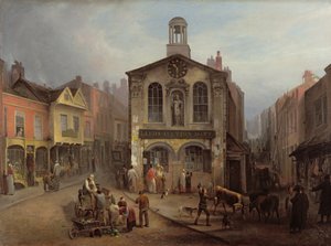 Die alte Moot Hall, Leeds, ca. 1825