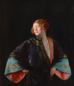 Der blaue Mandarinenmantel (Der blaue Kimono)