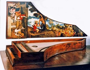 Cembalo gebaut von Joseph Salodiensis in Venedig, 1559