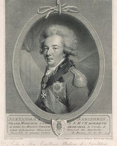 Porträt von Graf Alexander Lvovich Naryshkin, 1760-1826