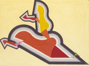 Studie im Rhythmus: Rot und Gold