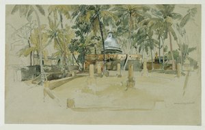 Buddhistischer Tempel auf Ceylon von Joseph Selleny