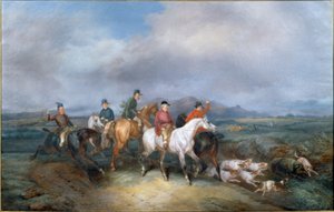 Eberjagd von Joseph Simon Volmar