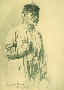 Kroate, 1908 von Joseph Stella