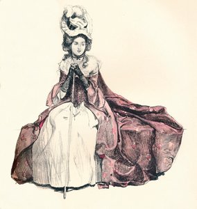Der Morgenbesuch, um 1900
