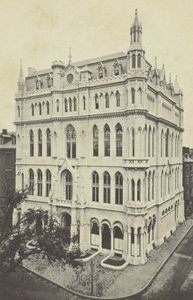 Neuer Freimaurertempel, Boston, 1860er