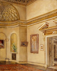 Nordostecke der Galerie, Chiswick House von Joseph Williams Topham Vinall