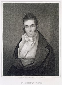Thomas Say (1787-1834), graviert von Henry Hoppner Meyer (1787-1847)