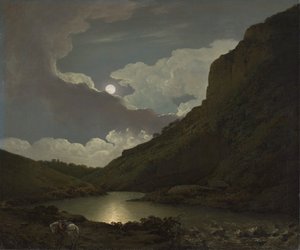 Matlock Tor im Mondlicht