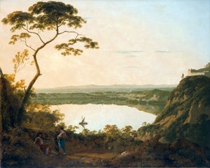 Der See von Albano