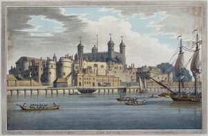 Der Tower von London, graviert von J. C. Stadler, veröffentlicht 1795