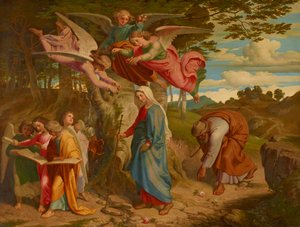 Der Gang Mariens über das Gebirge von Joseph von Fuhrich