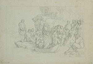 Die Predigt vom Schiffe von Joseph von Fuhrich