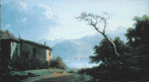 Seelandschaft in Frankreich