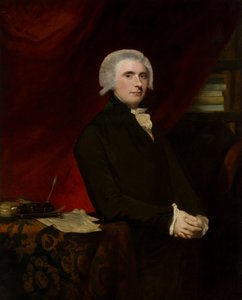 Porträt von Thomas, Lord Erskine (1750-1823) in seiner Bibliothek
