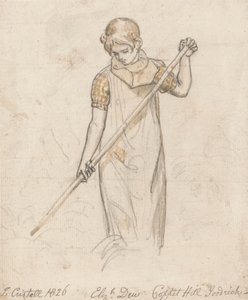 Mädchen beim Hacken: Elizabeth Dew von Joshua Cristall