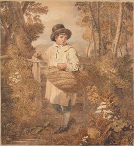 Junger Holzfäller von Joshua Cristall