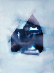 Abstrakte Indigoform