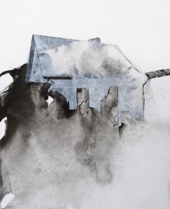 Verfallendes Abstraktes Haus