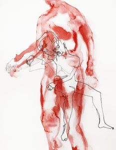 Rote Umarmung
