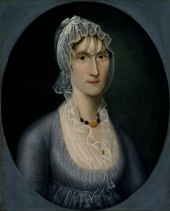 Porträt von Mrs. Barbara Baker Murphy, Ehefrau eines Kapitäns, ca. 1810 von Joshua Johnson
