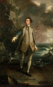 Kapitän Der Ehrenwerte Augustus Keppel (1725-1786) von Joshua Reynolds