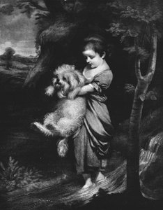 Überquerung des Baches, ca. 1767, 1911 von Joshua Reynolds