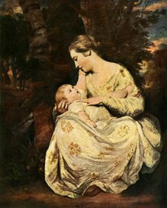 Mrs. Hoare und Kind, 1763-1764, ca. 1912