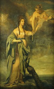 Porträt von Annabella, Lady Blake als "Juno empfängt den Gürtel von Venus", ca. 1769