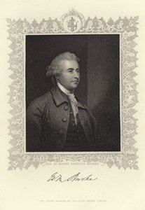 Porträt von Edmund Burke von Joshua Reynolds